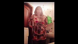 55yo Russian Granny Shows All In Bathroom on Xhamsterlive