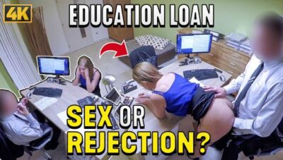 LOAN4K. Naive Nata Lee comes to loan agency and gets owned