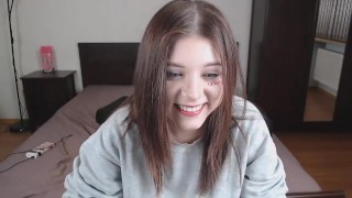 “Meow”, drooling deep throat and my cute ass