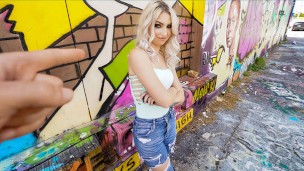 Dad Crush – Cute Blonde Vixen Makes Her Step Dad A Little More Permissive With A Passionate Blowjob