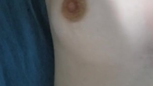 Getting my fat cock into my 19 year old girlfriends tight pussy