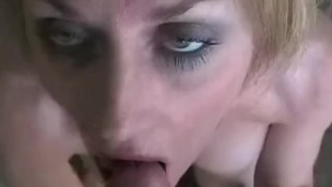 Mature Babe Sucking Cock Like A Champ!