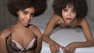 PETITE EBONY TEEN LOVES IT ROUGH – Selva Lapiedra