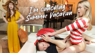 Stepdaughter Yells With Stepdaddy's Cock Inside Her Again And Again – TeamSkeet