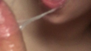 Wake Up Face Fuck Throatpie • Cum deep in her throat for breakfast yummy