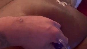 WMBF Ebony beauty’s first time with Anal bead interracial