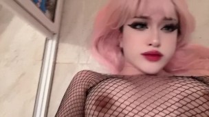 My neighbor masturbates and squirts.