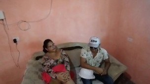 Big ass stepmom seduces her daughter’s boyfriend while she’s not at home. Part 1